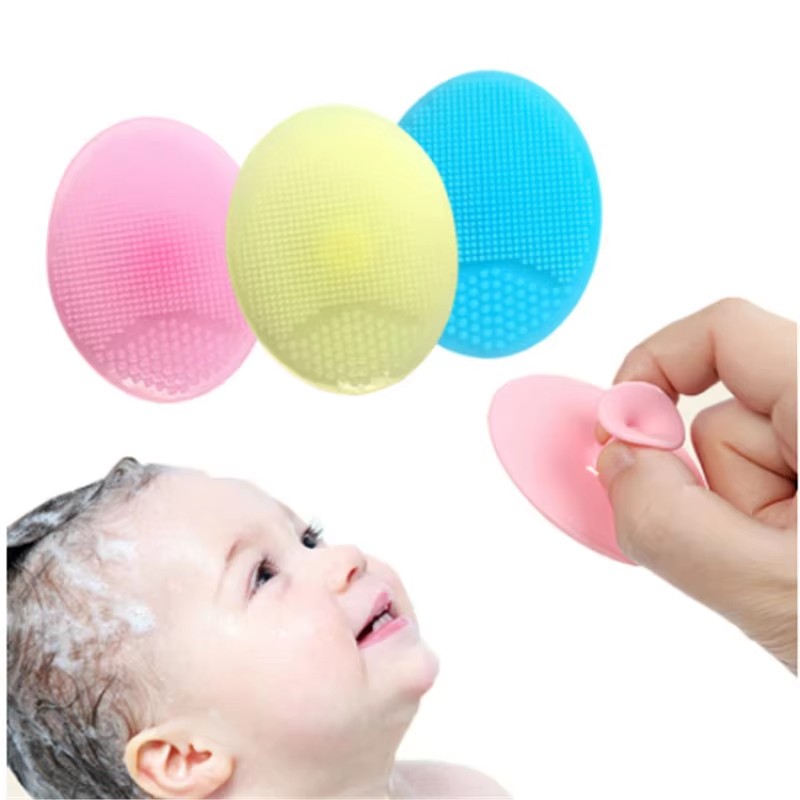 Silicone Face Scrubber Electric - 2/4/6 Stuks Zachte Siliconen Gezichtsreinigingsborstel Douche