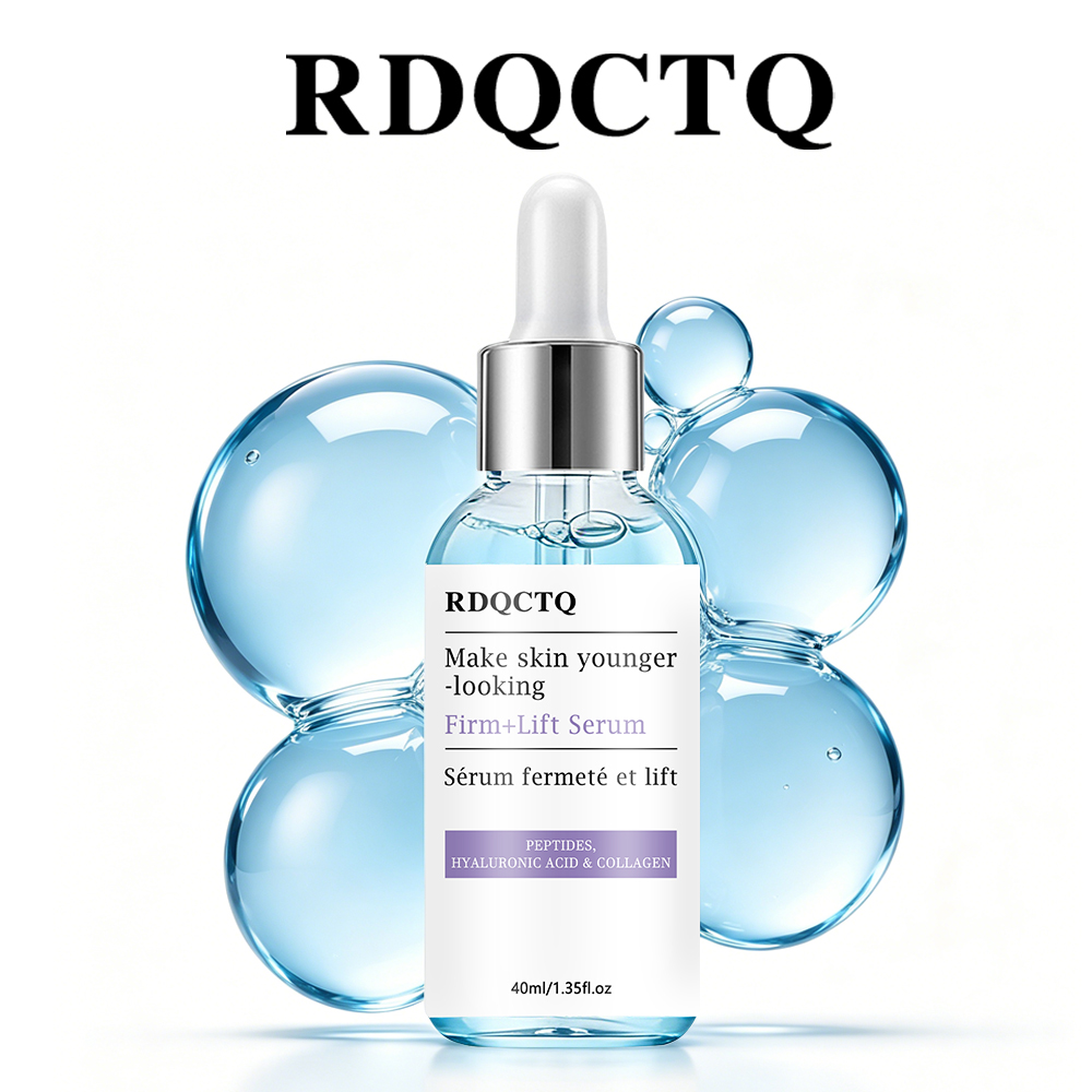 Hyaluronic Acid Facial Serum - Gezichtserum met Peptiden, Hyaluronzuur en Collageen,