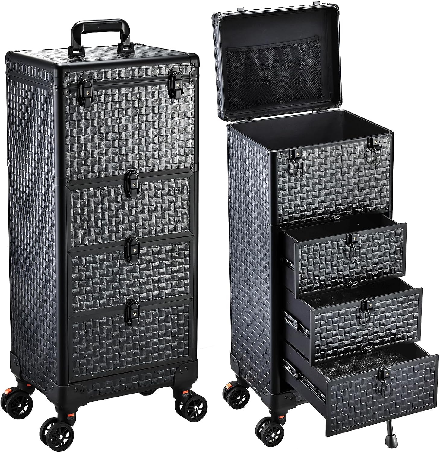 Rollende salonkar met 3 laden, - Makeup recensie en prijs