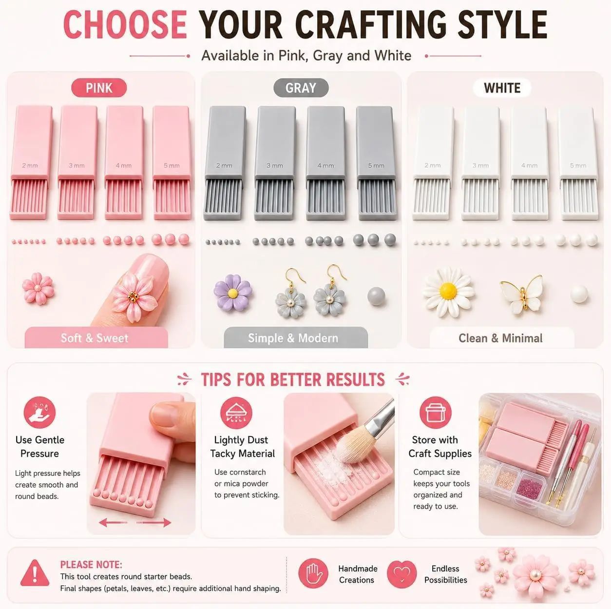 4-delige 3D-print klei gelball - Nail Art recensie en prijs