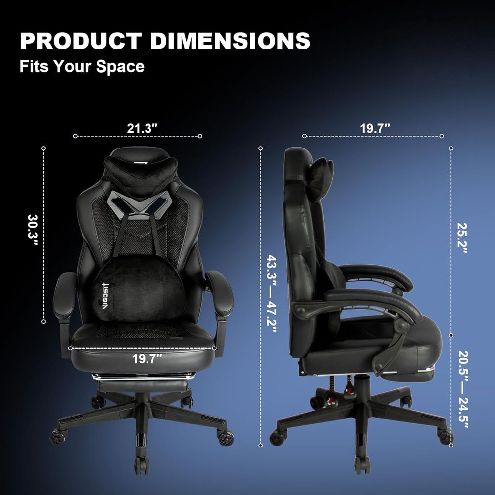 Gaming Chair PRO, ergonomische - Massage recensie en prijs