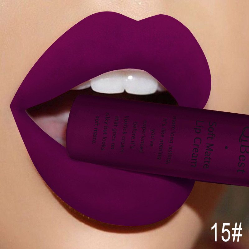 QIBEST Sexy Fluwelen Matte Lip - Matte Velvet Lip Tint Long Lasting recensie en prijs