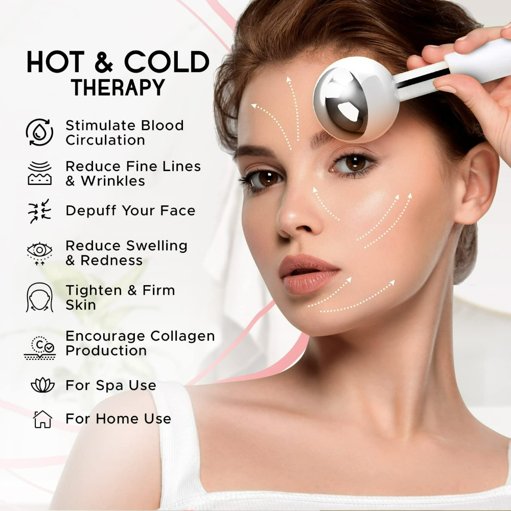 Cryo Face Massager Ice Globes  - Face Ice Roller Puffiness recensie en prijs