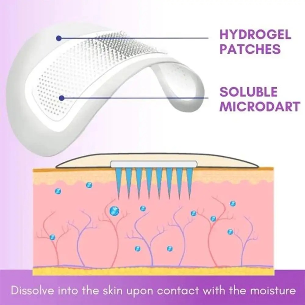 1 paar micro-naald ooglapjesma - Collagen Under Eye Patches recensie en prijs