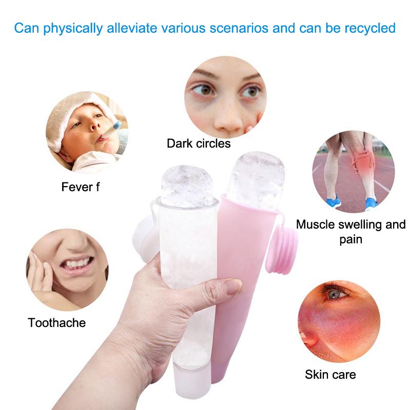 Siliconen kubusvormige ijsroll - Face Ice Roller Puffiness recensie en prijs