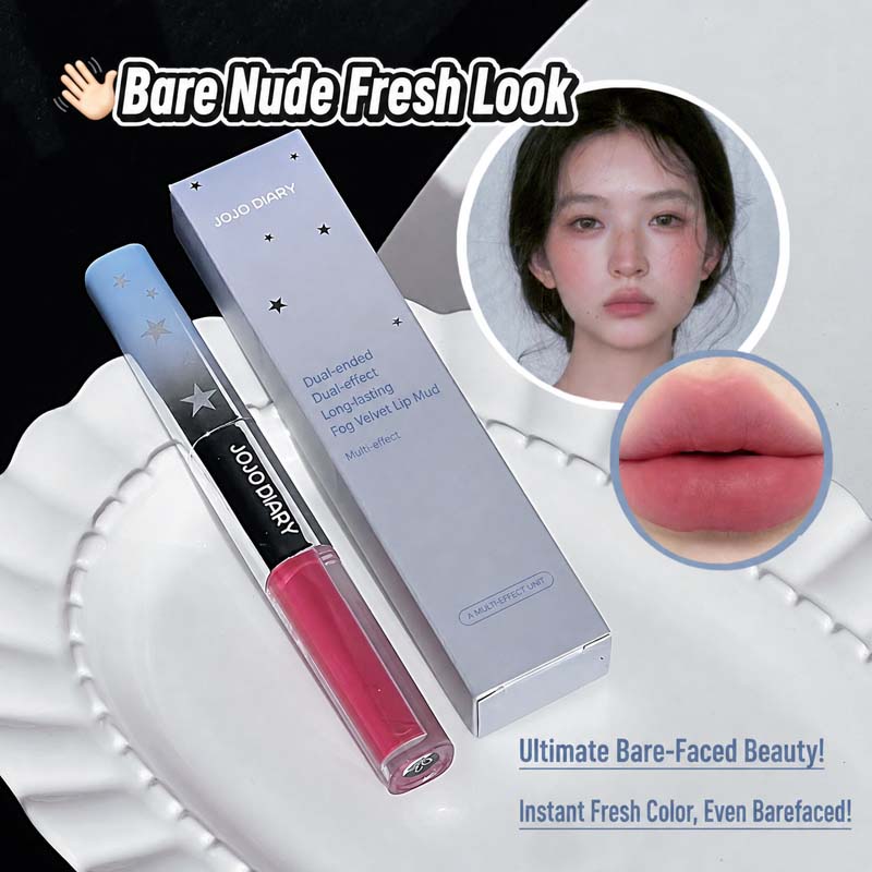 JOJO DIARY Dual Effect Lip Gla - Matte Velvet Lip Tint Long Lasting recensie en prijs